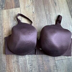 Cacique Back Smoother Lightly Lined Full Coverage Bra 42DDD Brown 1037430